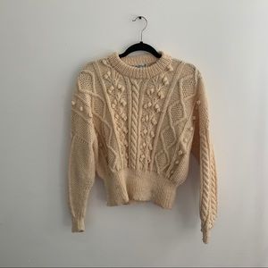 Vintage Hand Knit Fisherman Sweater 😍